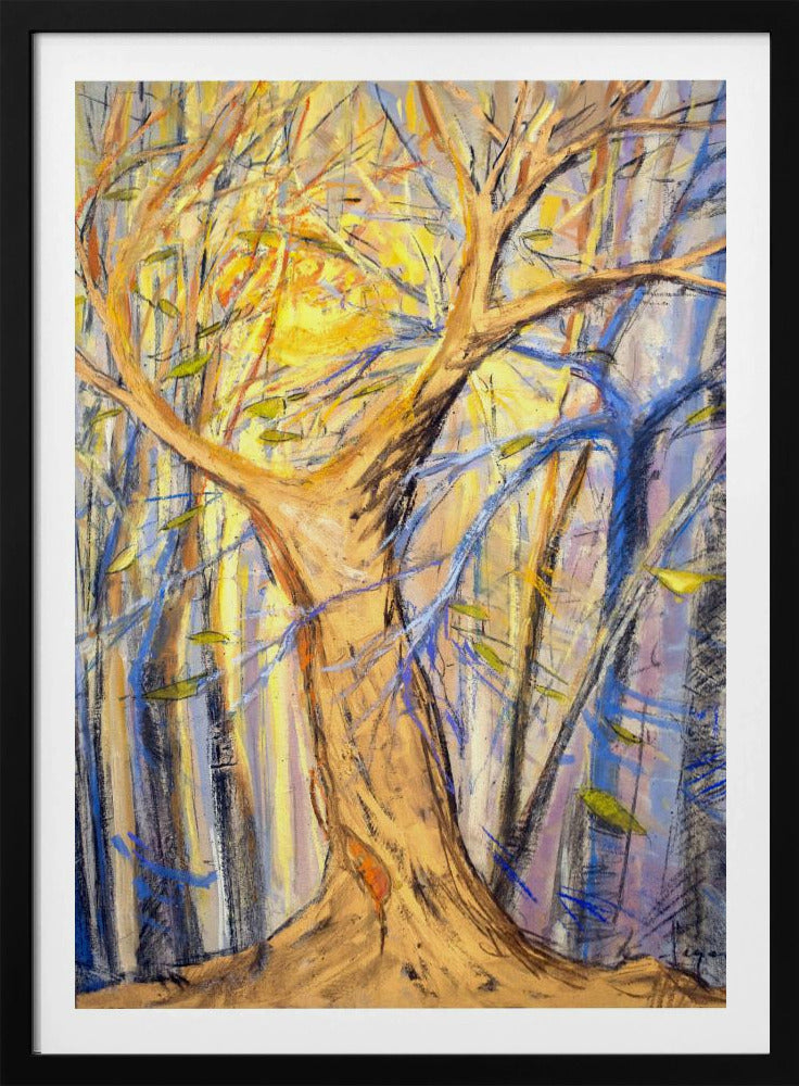 Radiant Forest Glow | Poster