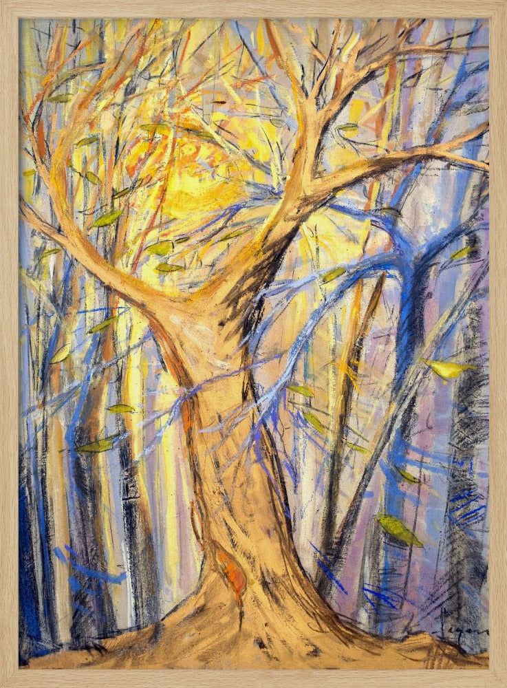 Radiant Forest Glow | Poster