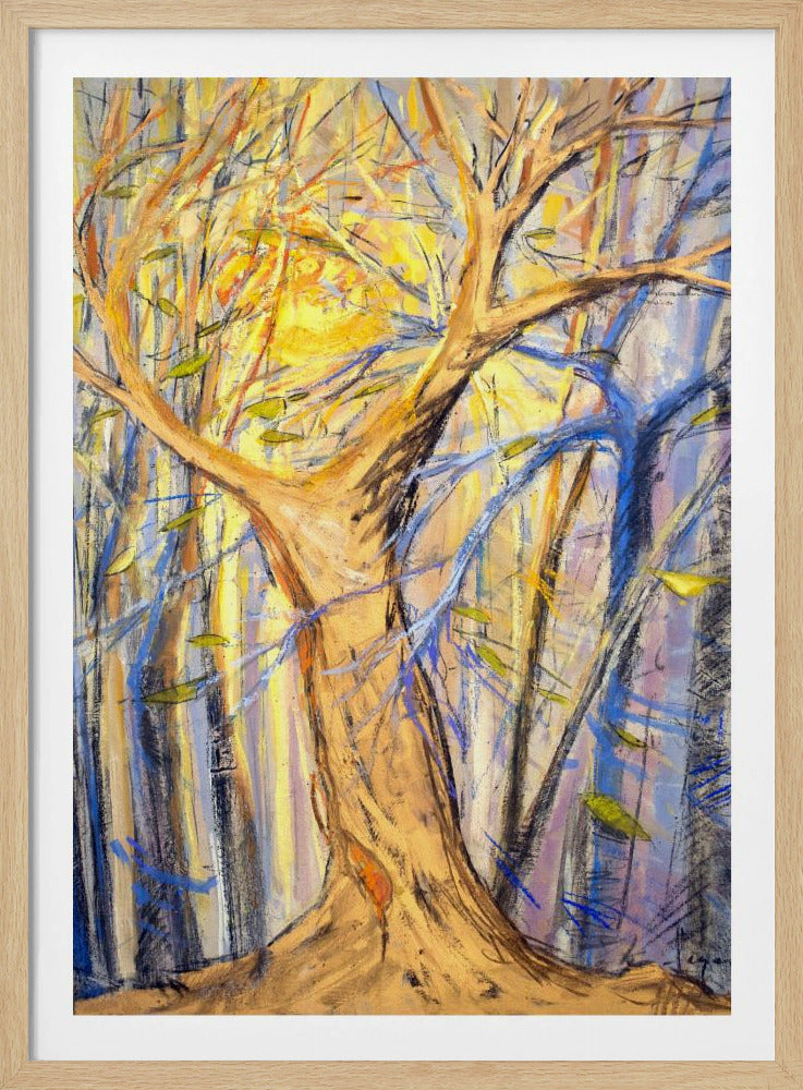 Radiant Forest Glow | Poster