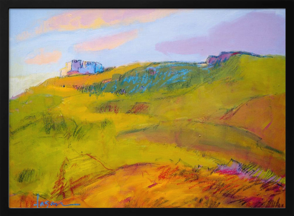 Vibrant Hillside Dream | Poster