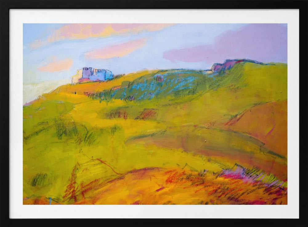 Vibrant Hillside Dream | Poster