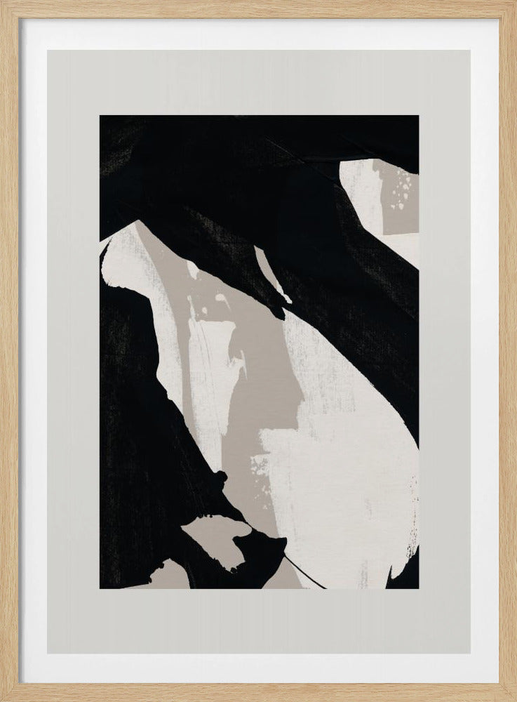 Abstract Brush Strokes 59X | Poster