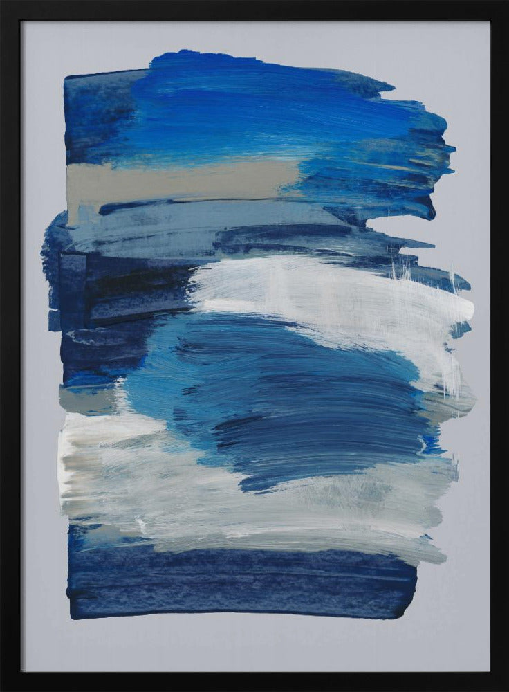 Abstract Brush Strokes 78 | Poster