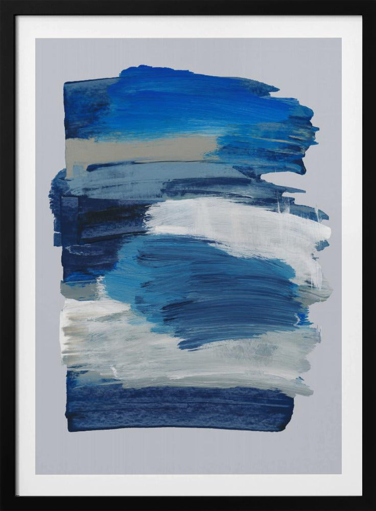 Abstract Brush Strokes 78 | Poster