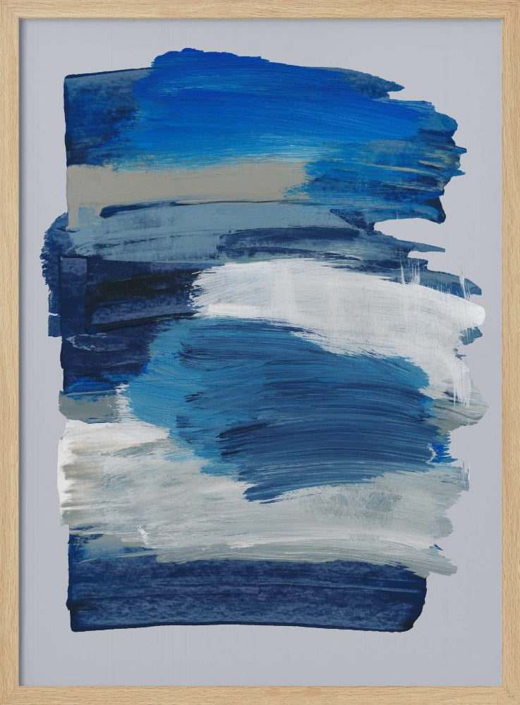 Abstract Brush Strokes 78 | Poster