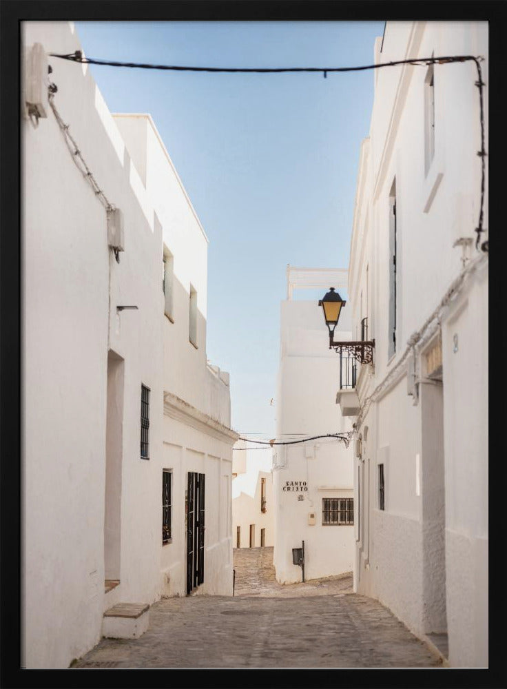 The White town of Vejer de La Frontera | Poster