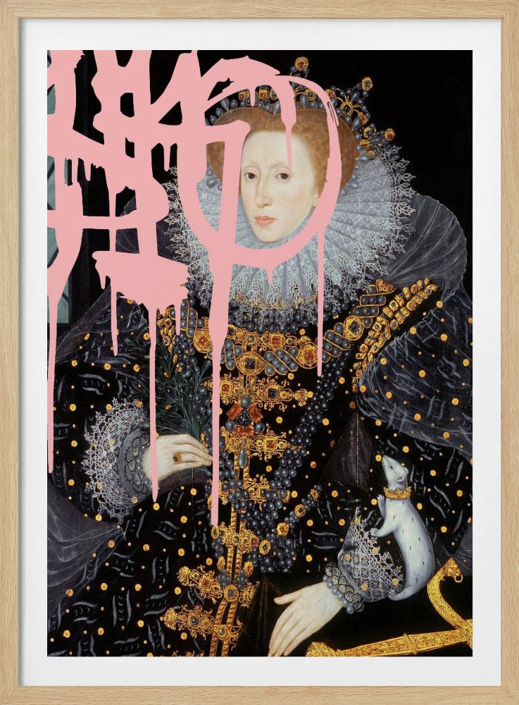 Elizabethpaintpink Ratio2x3 | Poster