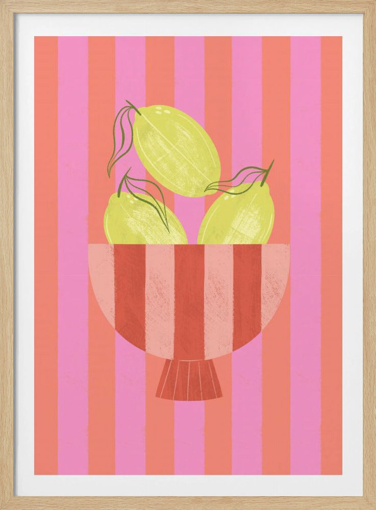 Bowl Of Lemons | Poster