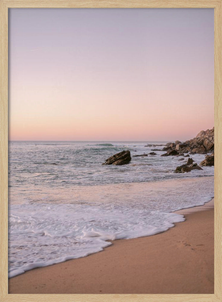 Pastel Portugal Coast | Poster