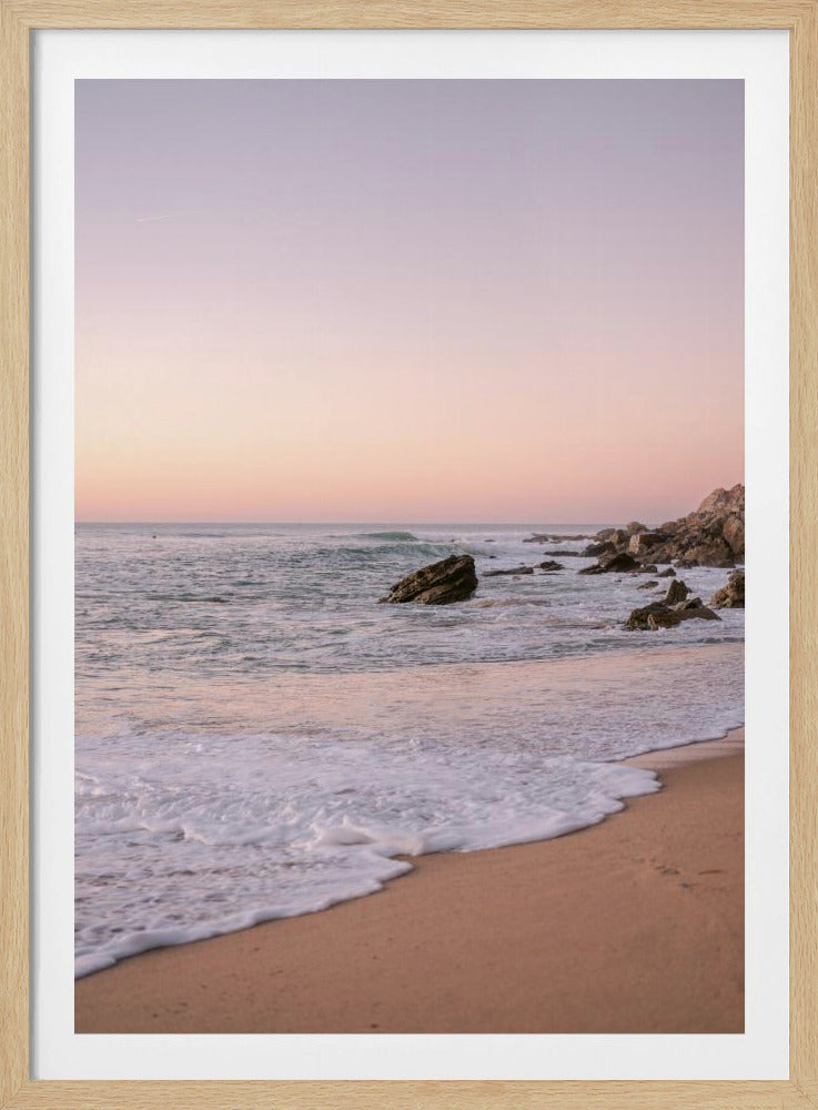 Pastel Portugal Coast | Poster