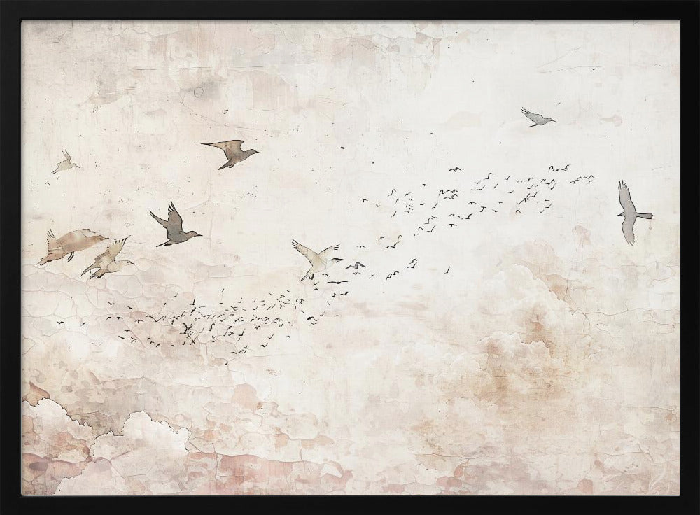 Bird Birds Animal Vintage Art Illustration Wallart 21 | Poster