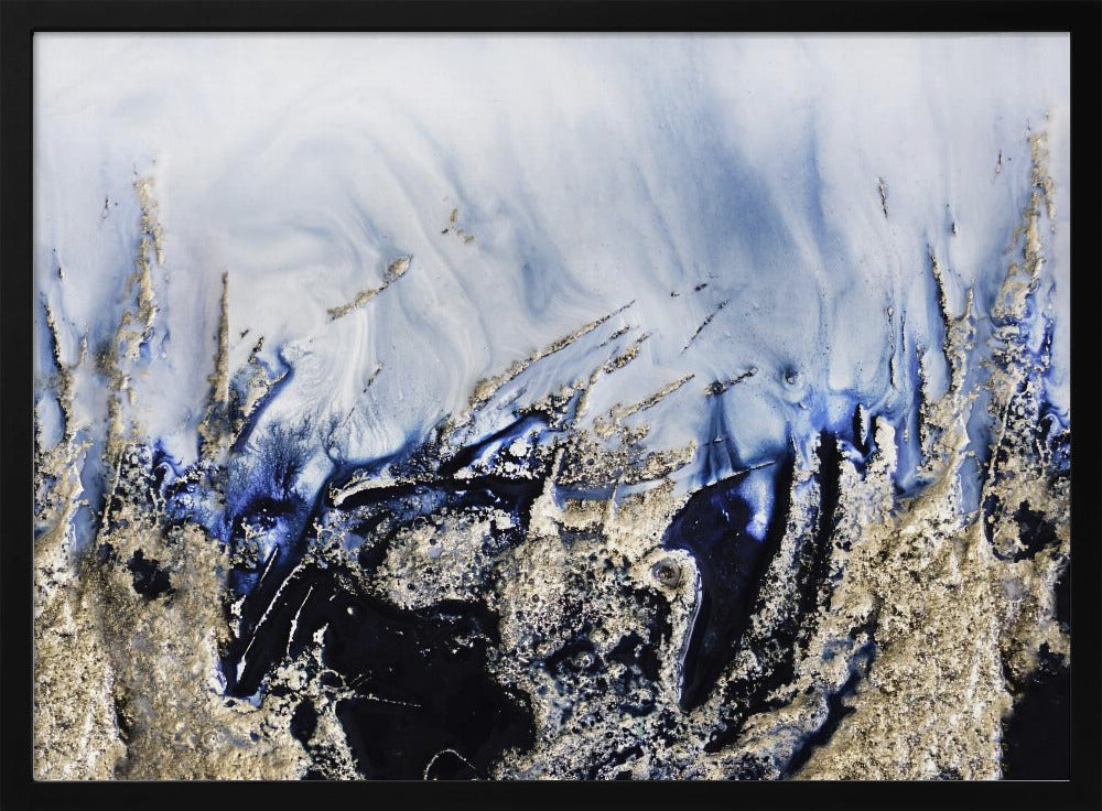 Dramatic Art - Golden Rocks | Poster