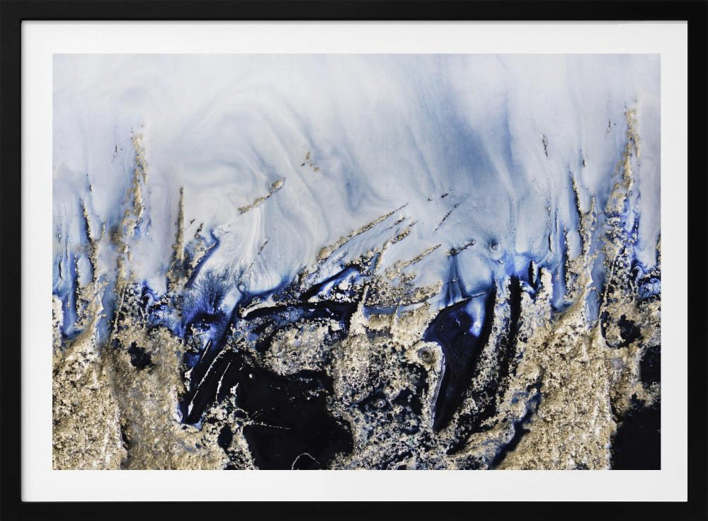 Dramatic Art - Golden Rocks | Poster