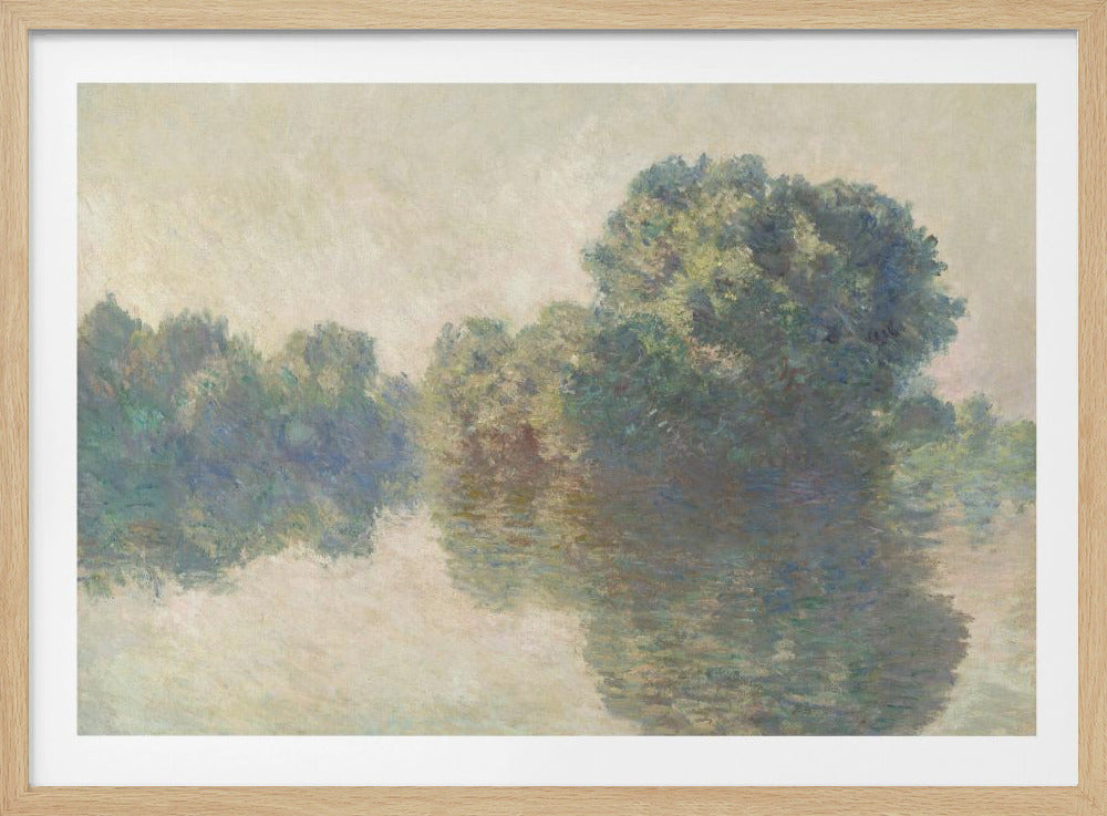 Claude Monet's the Seine At Giverny (1897) | Poster