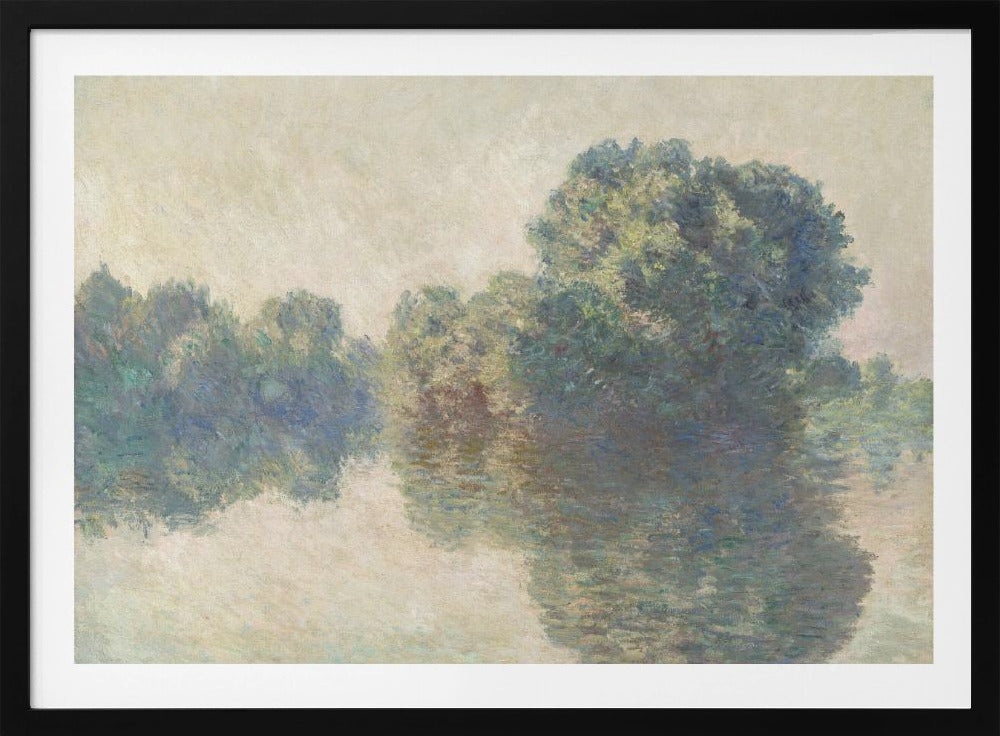 The Seine At Giverny (1897) | Poster
