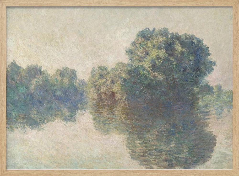 The Seine At Giverny (1897) | Poster