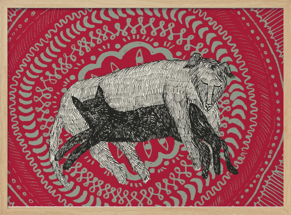 The Cat and The Dog | Poster