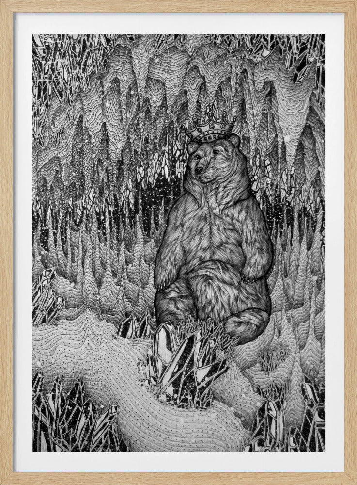 Cave of the Bear King Large | Poster