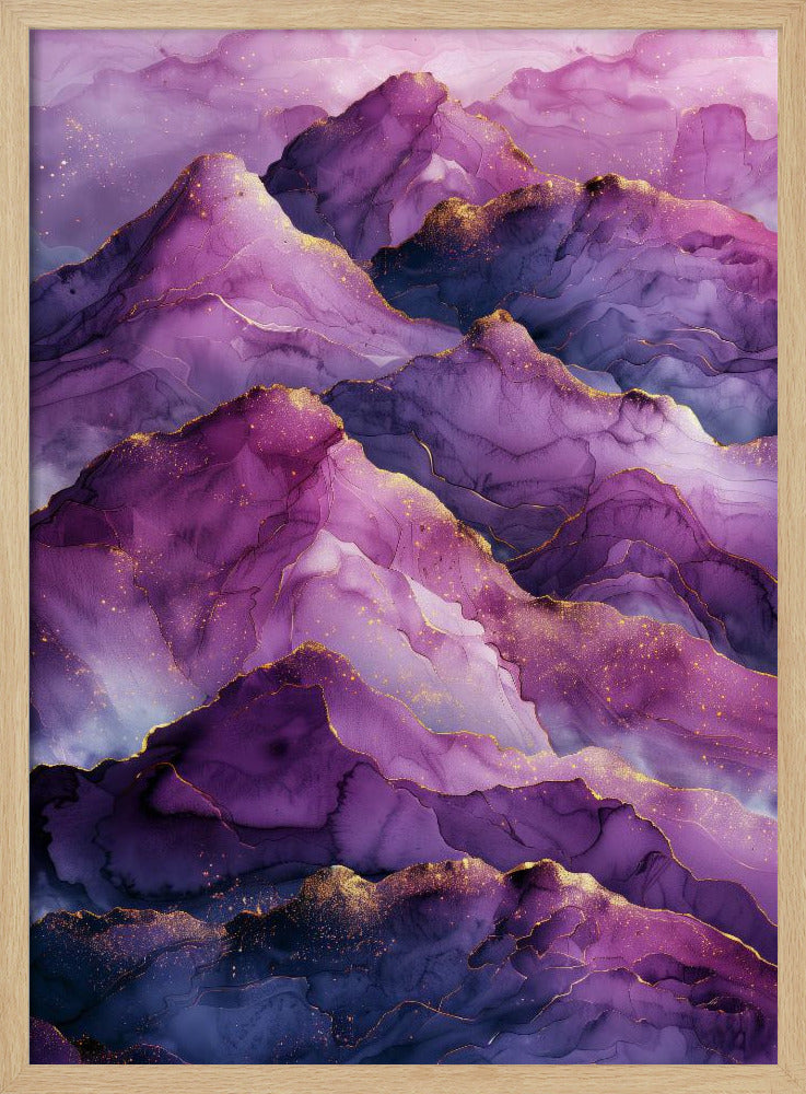 Magical amethyst Ladscape Graphic (8) | Poster
