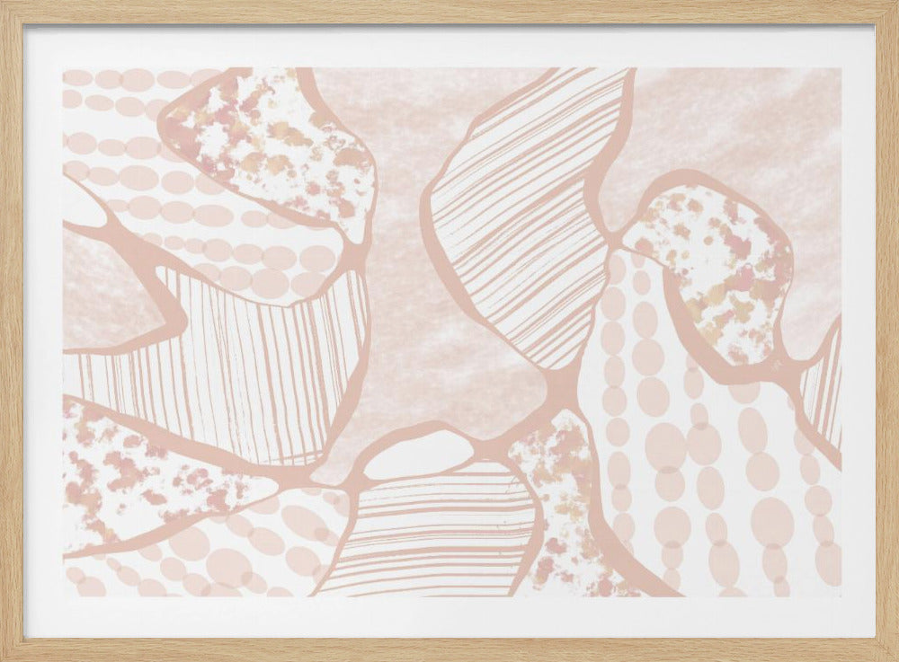 Curved Patterns Dance | Poster