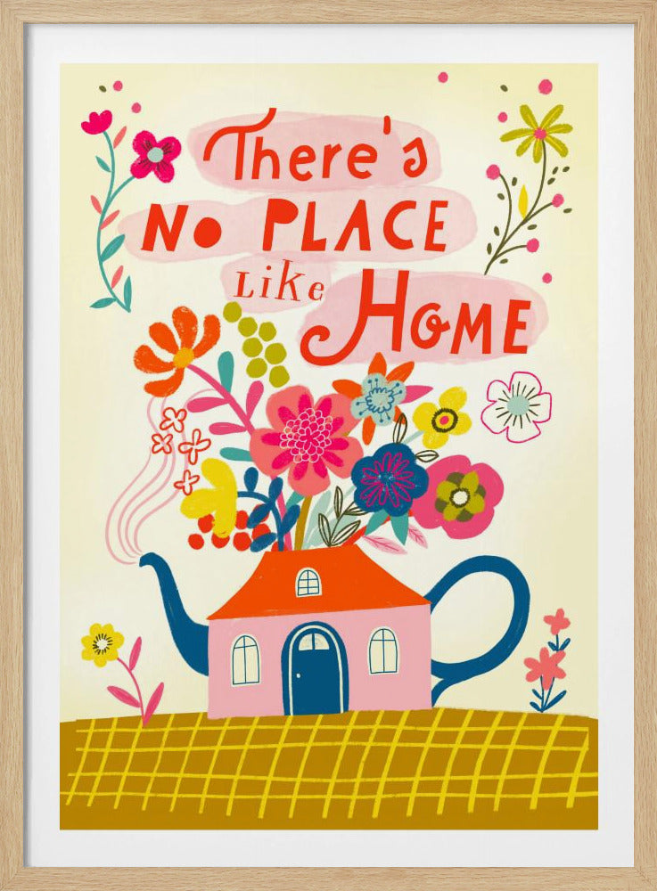 Whimsical Teapot House | Poster