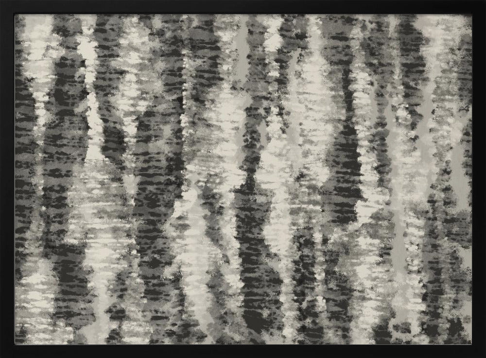 Monochrome Streaks | Poster