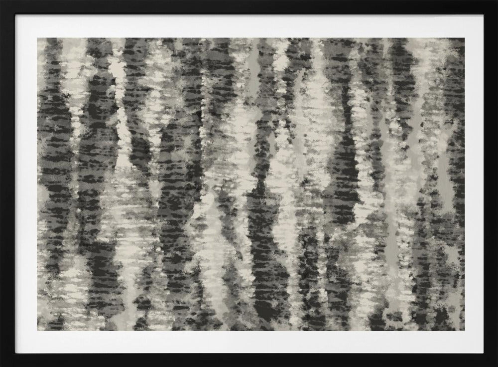 Monochrome Streaks | Poster