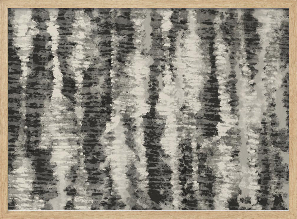 Monochrome Streaks | Poster