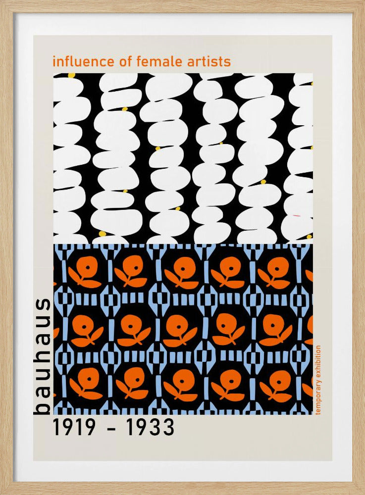 Bauhaus Female Artists | Poster