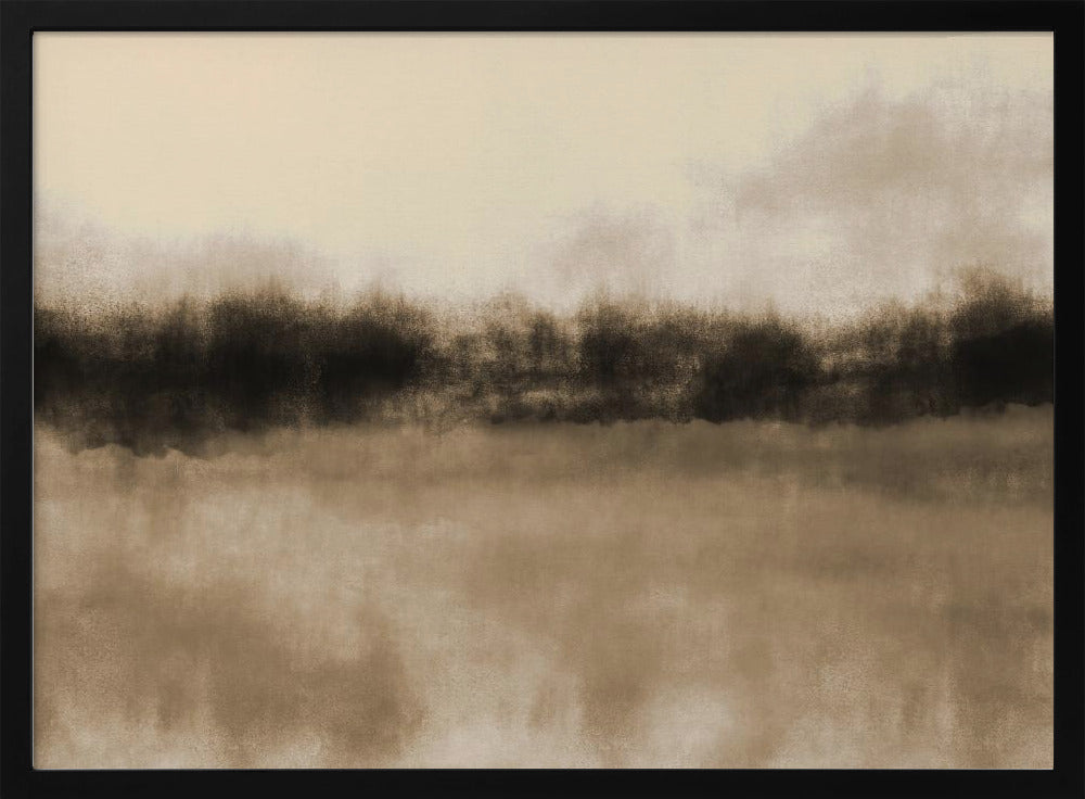 Abstract Landscape in earthy tones. | Poster