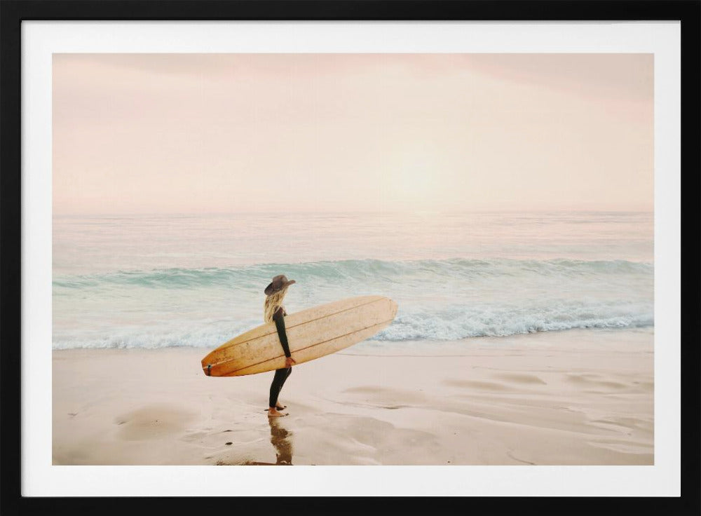 Surfer Cowgirl | Poster