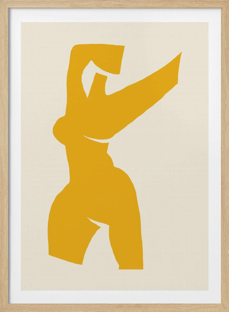 The yellow muse 02 | Poster