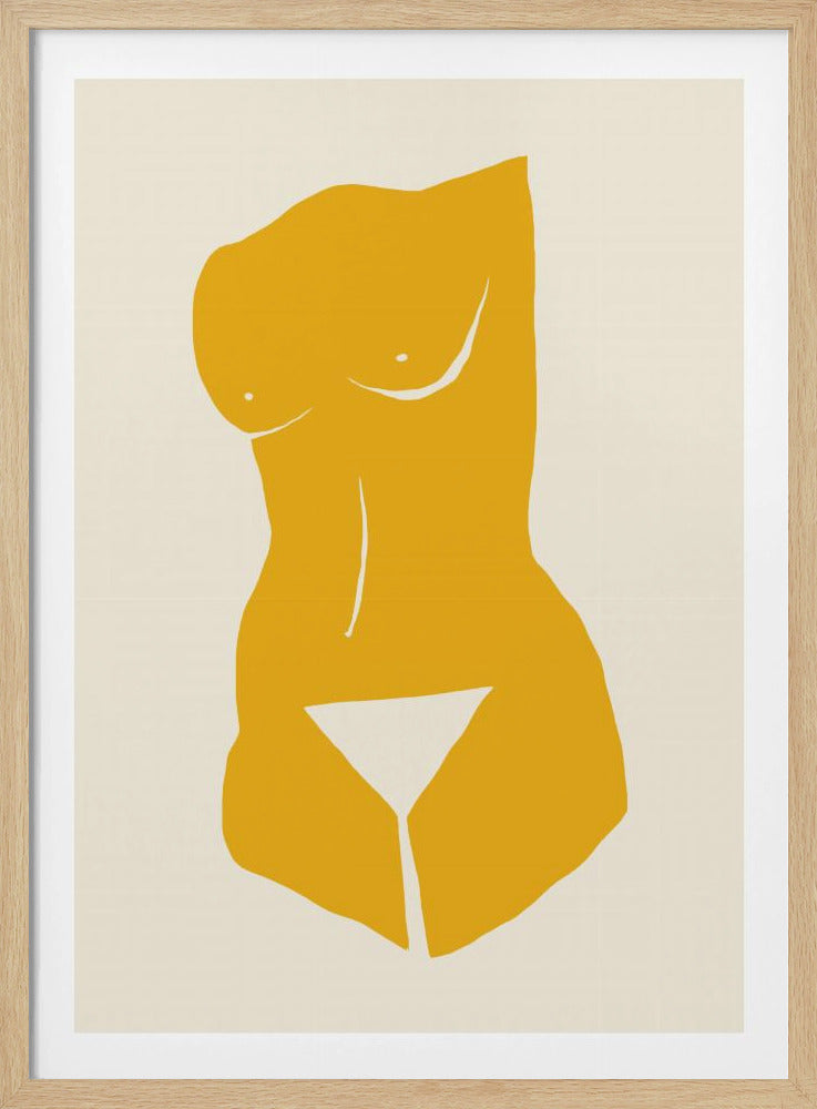 The yellow muse 04 | Poster