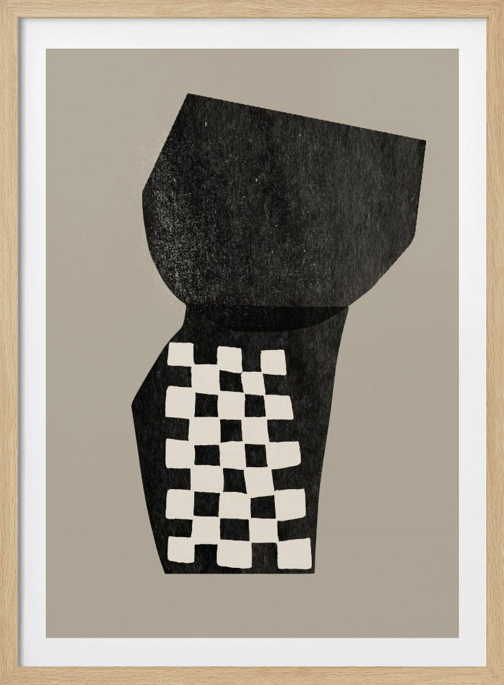 Checkered Abstraction | Poster