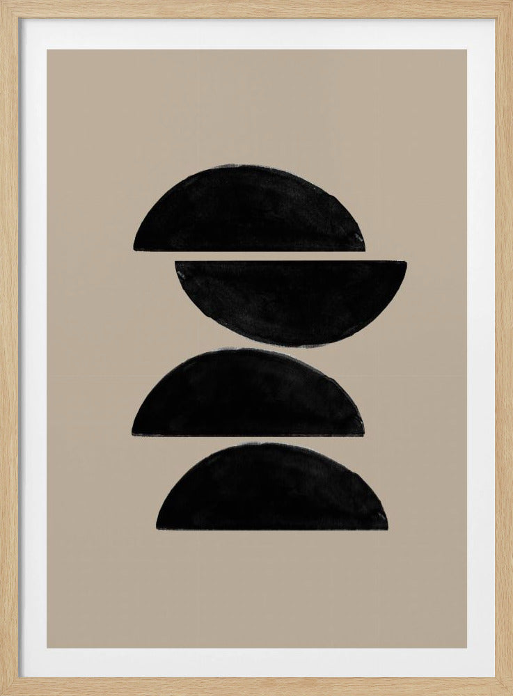 Stacked Halves | Poster