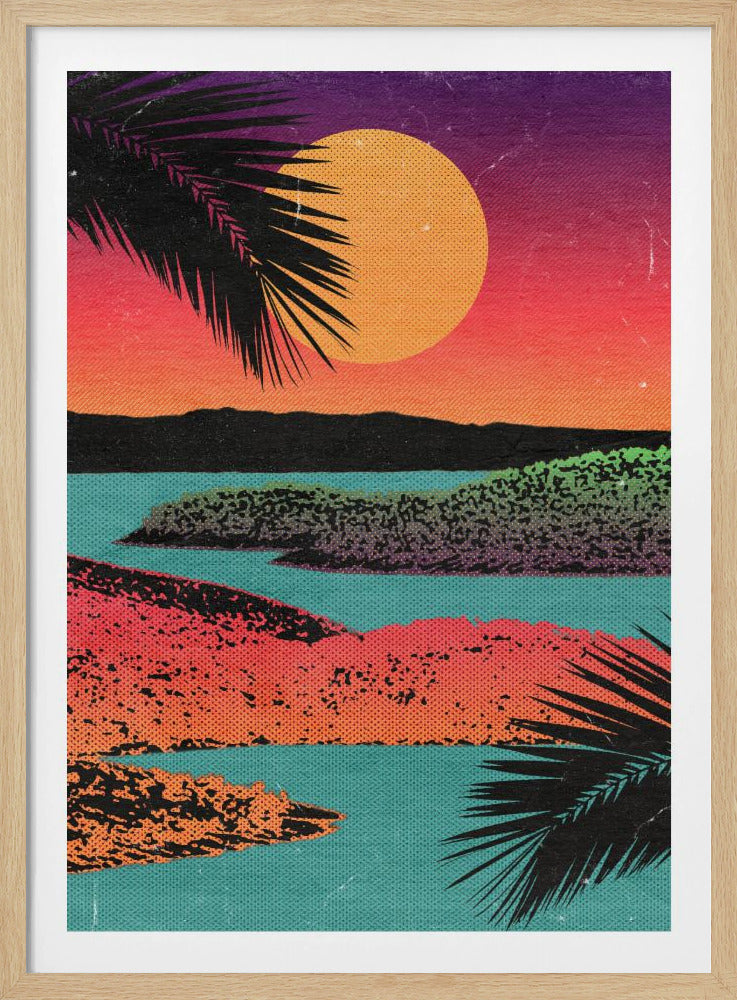 Retro Sunset | Poster