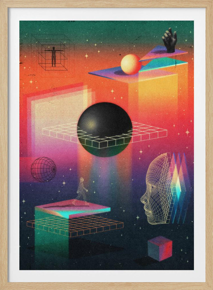 Between Dimensions | Poster