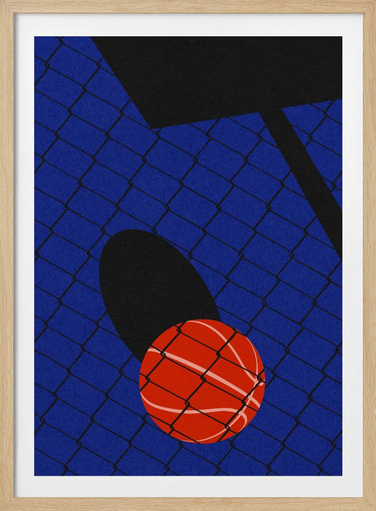Backjard Basketball Court | Poster