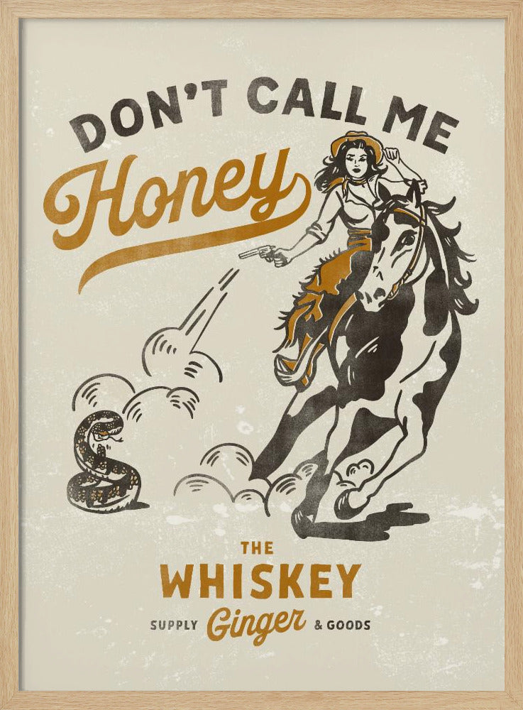 Dont Honey Print 2 | Poster