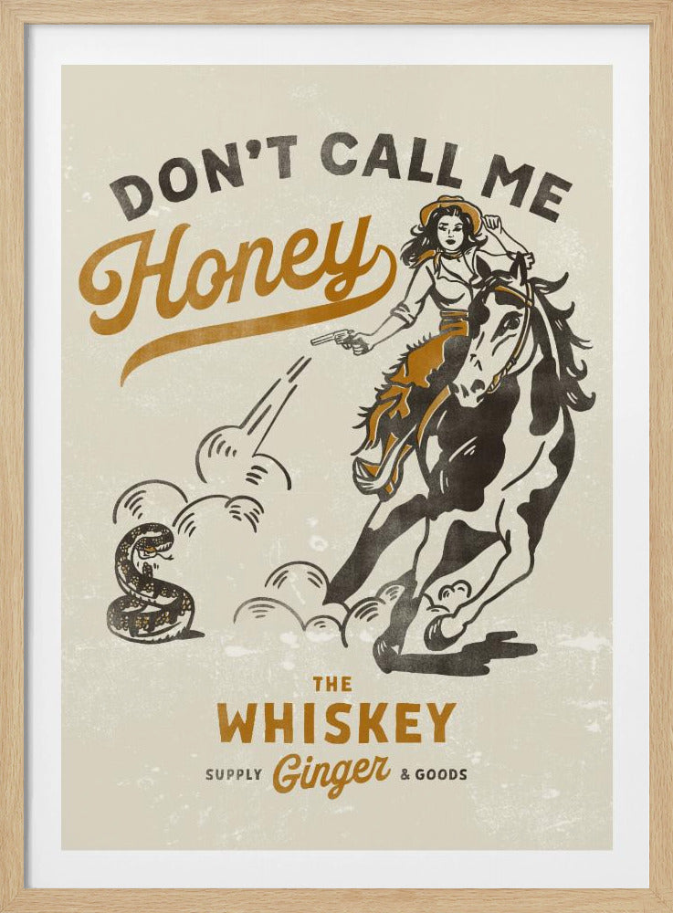Dont Honey Print 2 | Poster