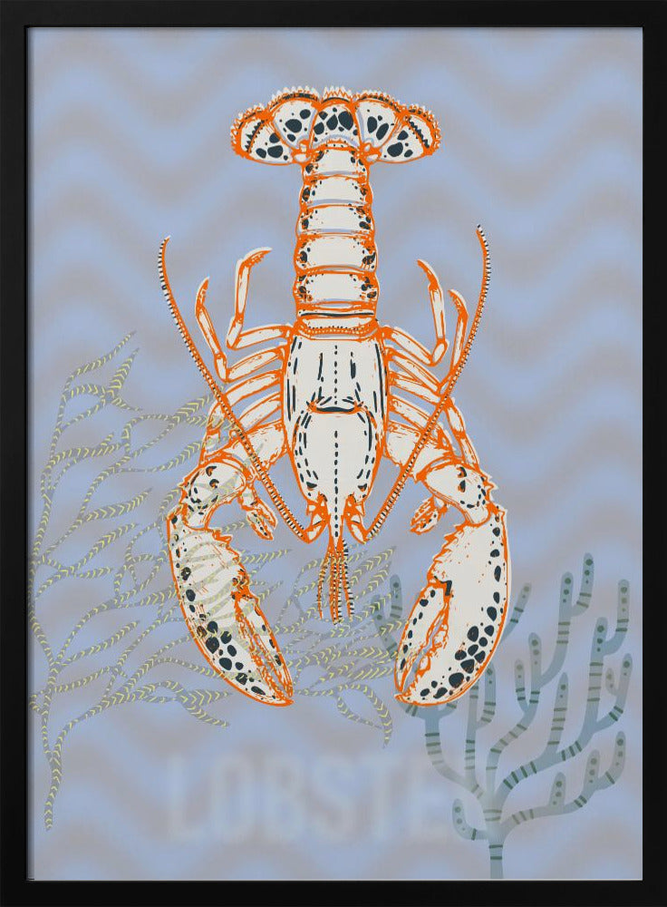 Sea life lobster Neptune's joy | Poster