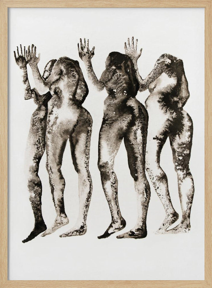 4 Figures (headless) | Poster