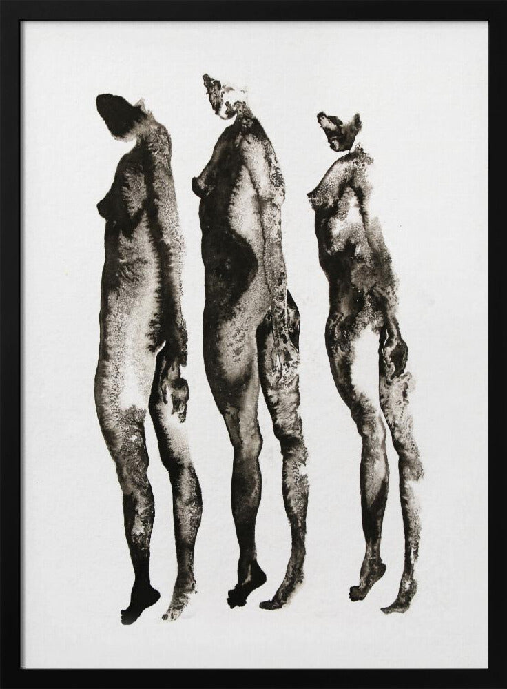 Figure Study 3x | Poster