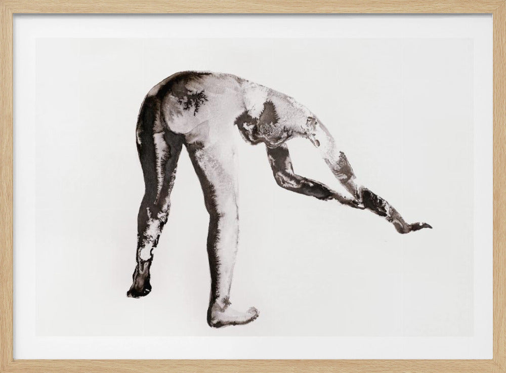 Ink Study No. 4 (gebückt) | Poster