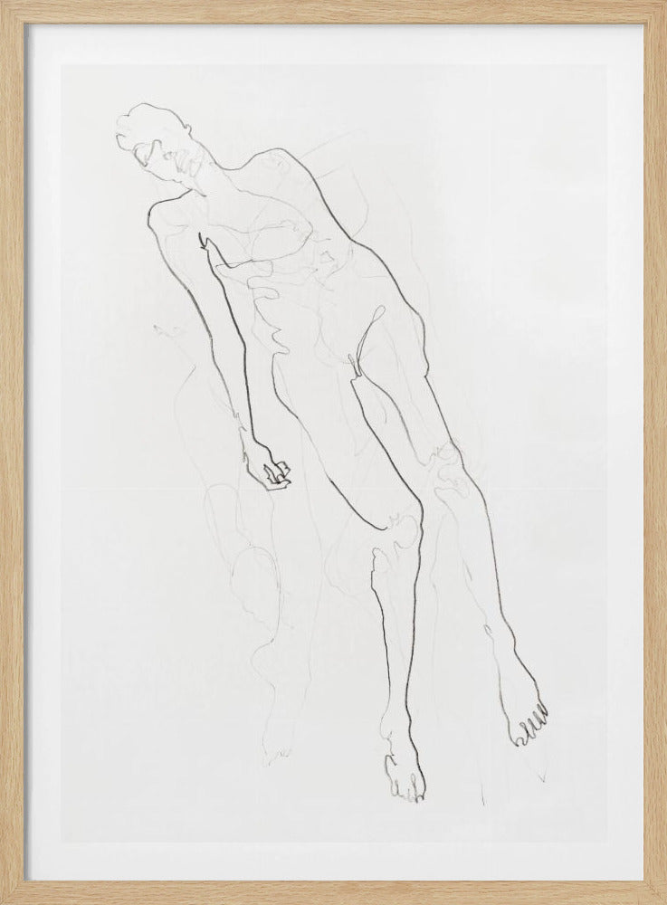 Misc Figure Study (erased) | Poster