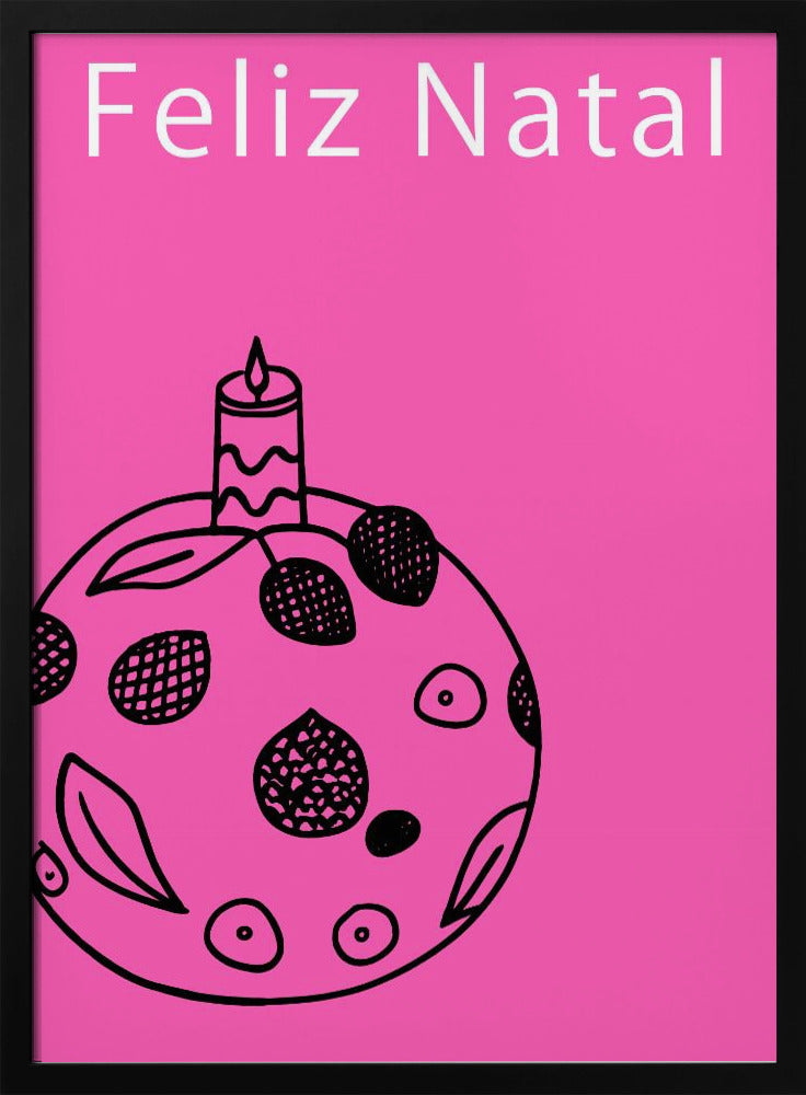 Bows and Baubles: Feliz Natal Christmas | Poster