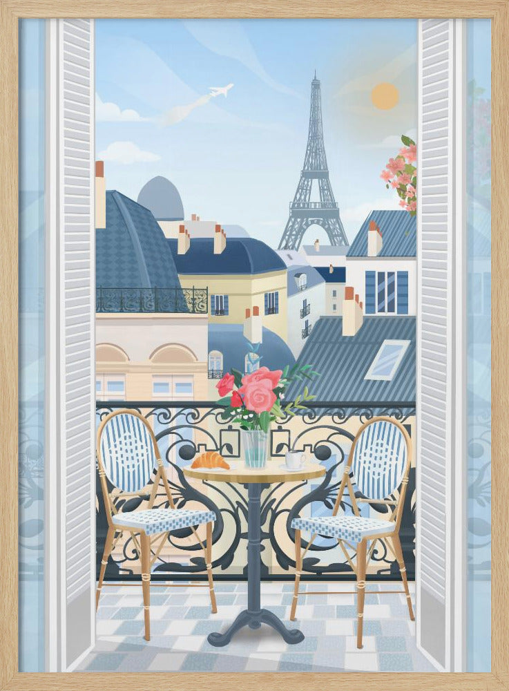 Paris Terrace | Poster