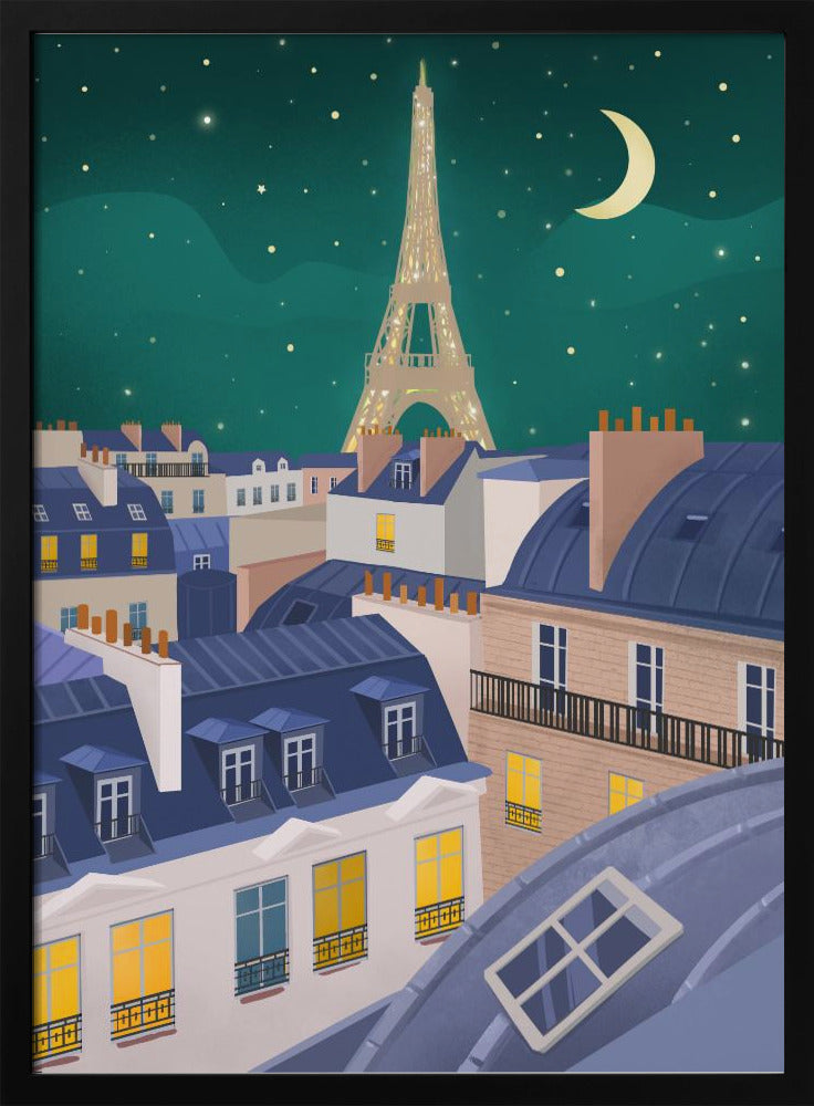 Paris at Night | Poster