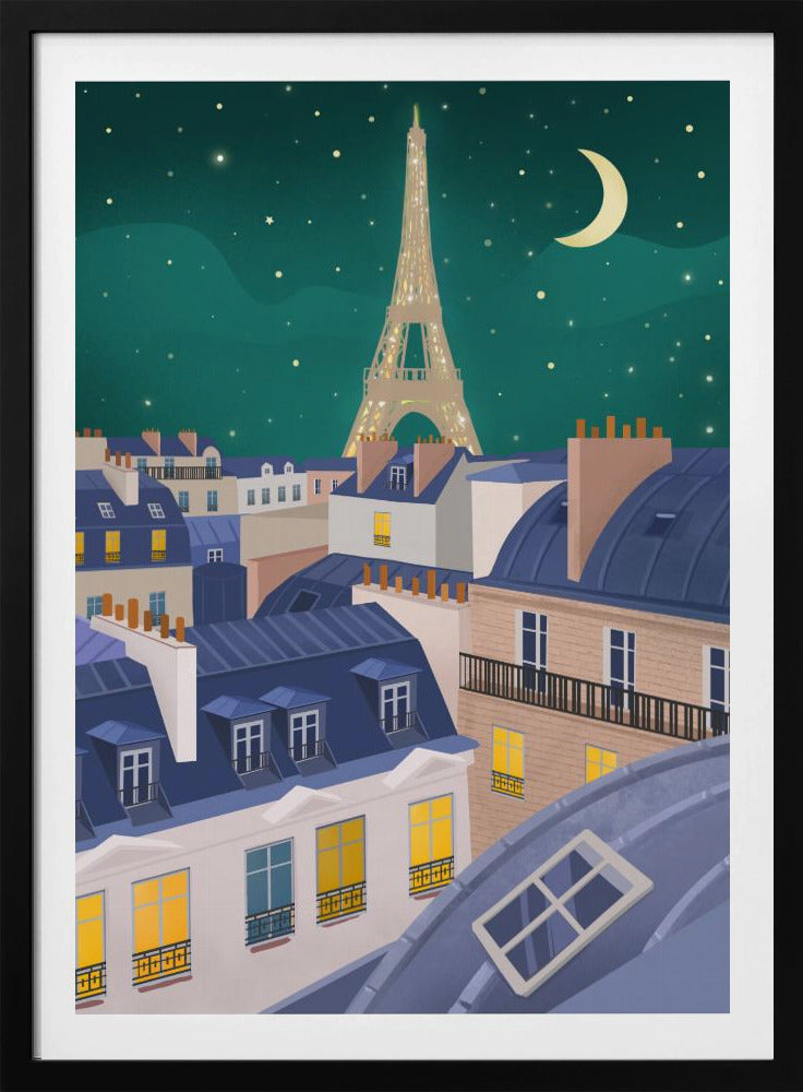 Paris at Night | Poster