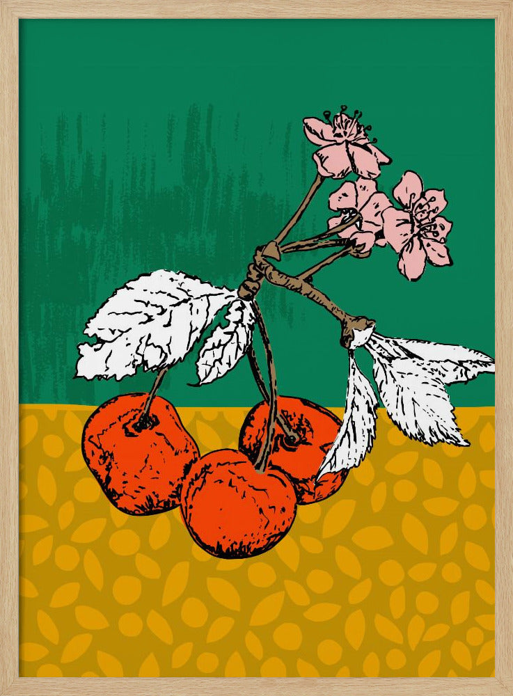 Super Fruits – Cherry for Passion and Love | Poster